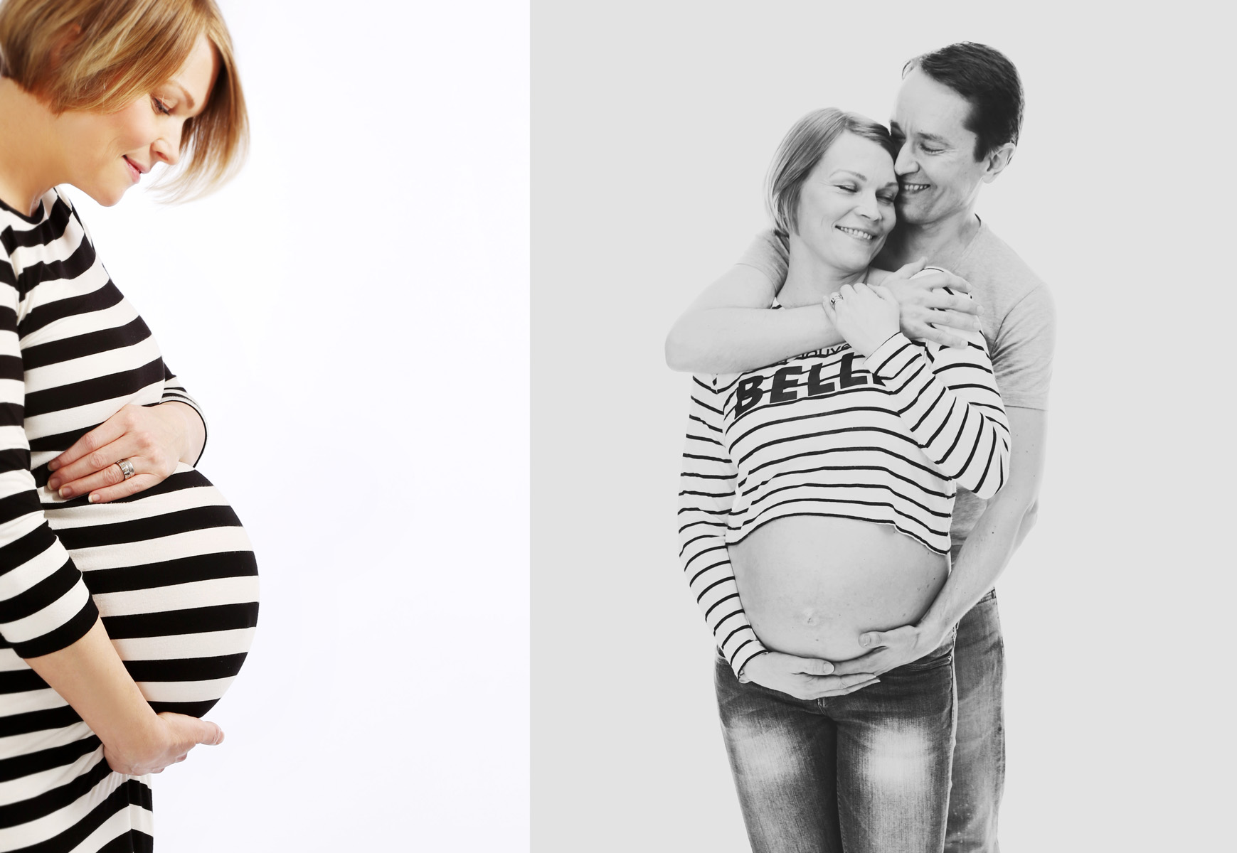 raskausajan kuvaus studiolla